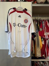 Trikot FC Bayern München 2006/2007 Bastian  Schweinsteiger Autogramm Signiert