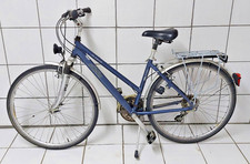 KTM   Damen Fahrrad Blau Simano 21  Gangschaltung mit Ständer