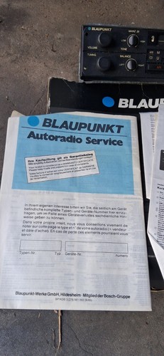 Bmw oldtimer radio blaupunkt - oldtimer,