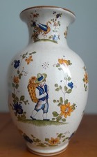 Vase Art Deco Keramik Porzellan Höhe: 31 cm, Durchmesser: ca 18 cm