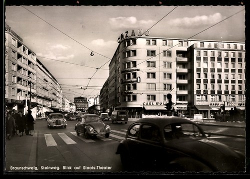 Ansichtskarte braunschweig - ansichtskarte,