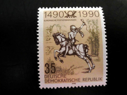 Briefmarken ddr 1990 500 - 500, jahre