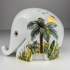 Höchst Porzellan Figur Spardose Elefant Drumbo Dschungel Luigi Colani 70er 80er