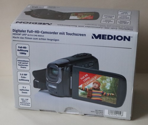 Full camcorder medion - full-hd-camcorder, life
