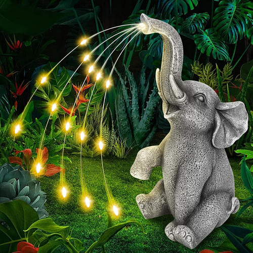 Garten deko elefant statue - garten,