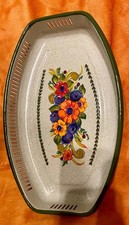 Emaille Brotkorb Schale