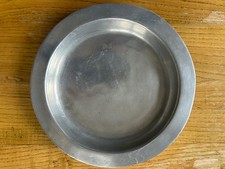 Antiker Zinnteller -