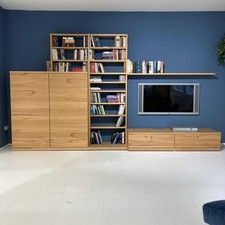 Team 7 Wohnwand Cubus 71 Kernbuche Naturöl