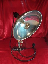 Alte Design Tischlampe Arztleuchte Lampe Leuchte Metall Vintage (5347)