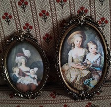 2 Seidenbilder Stoffbilder in