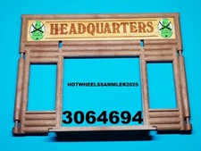 ERSATZTEIL FÜR PLAYMOBIL FORT GLORY 3806 "3064694 FENSTERFRONT OHNE FENSTER"