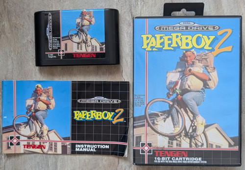 Paperboy sega mega - 2, drive