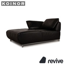 Koinor Volare Leder Liege Schwarz