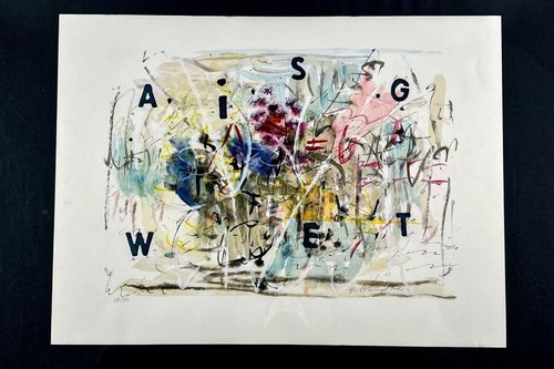 Hans staudacher lithografie - hans,