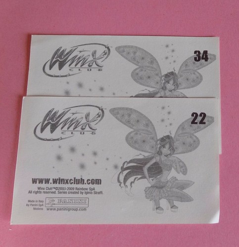 Sticker album panini winx - sticker,