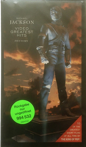 Vhs kassette michael jackson - michael,
