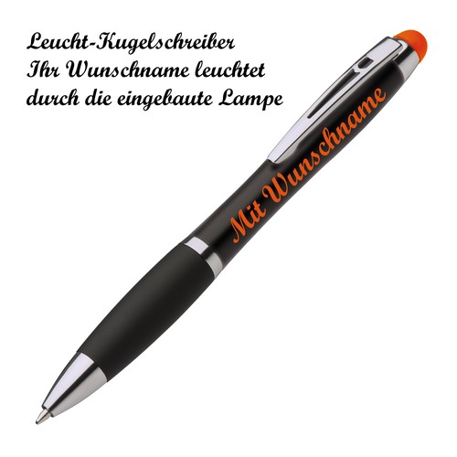 Touchpen leucht kugelschreiber - touchpen, leucht-kugelschreiber