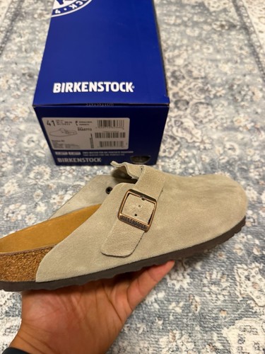 Birkenstock boston clog taupe - boston,