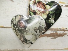 Herz Blüten Metall