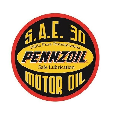 Pennzoil aufkleber 20cm - pennzoil,