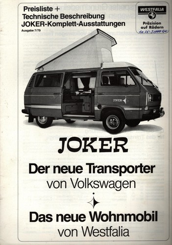 Prospekt camper wohnmobile - prospekt,