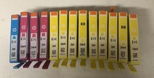 13 x HP364 Patrone CB318EE CB319EE CB320EE Cyan Magenta Yellow Deskjet 3070A