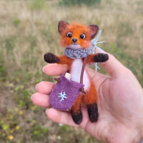 Fuchs nadel gefilzt - fuchs,