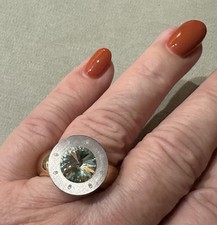 Pavo Real Ring Vergoldet Cadiz 8,5 mm (Größe 60) Mit 7 Chunks