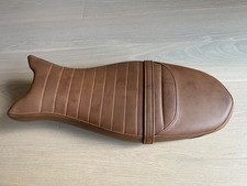 Original BMW R nine T Scrambler Sitzbank, braun, hoch