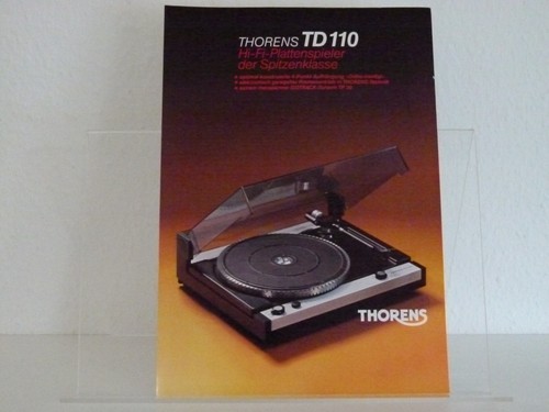 Thorens 110 hifi katalog - thorens,