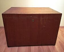 Holzkiste Schatzkiste 75 cm x 50 cm x 54 cm große Kiste Vollholz