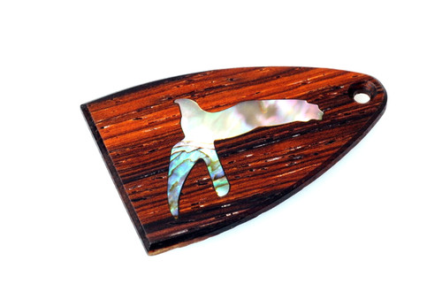 Trussrod cover cocobolo - cover,