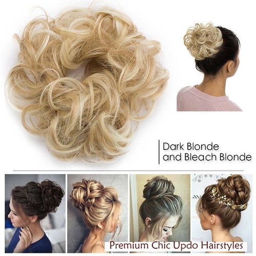 Messy hair bun haarteil - messy,