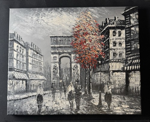 Original ölgemälde pariser - Ölgemälde,