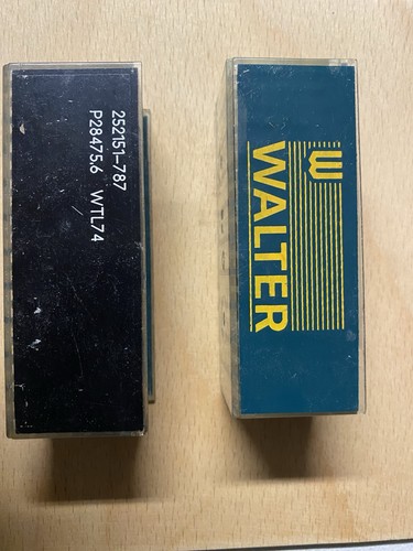 10x walter wendeschneidplatten - 10x,