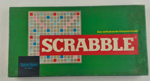 Scrabble vintage spear - scrabble,