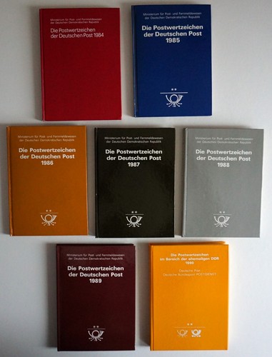 Ddr jahrbücher 1984 1990 - 1984-1990,