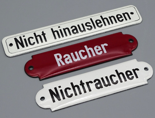 Bahn 3x emailschild - bahn/, db: