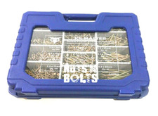 Verschiedene Allzweck-HOLZSCHRAUBEN - Handelsbox mit 1700 Holzschrauben 20 mm - 80 mm