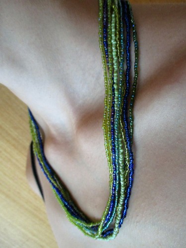 Collier glasperlen - glasperlen,