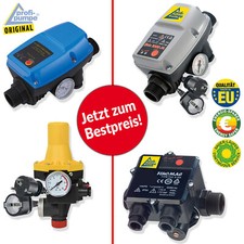 PUMPENSTEUERUNG DRUCKSCHALTER DRUCKWÄCHTER HAUSWASSERWERK TAUCH BRUNNENPUMPE 