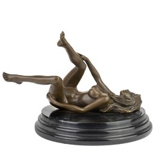 Erotische Bronzeskulptur