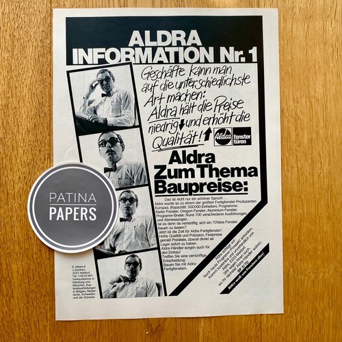 1970 aldra information zum - aldra,