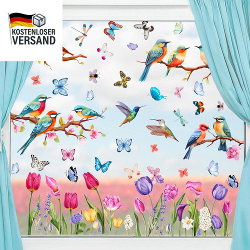 Fensterbilder frühling - fensterbilder,