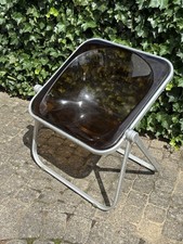 Giancarlo Piretti, Plona Sessel für Anonima Castelli, Smoked, Italien, ca. 1970