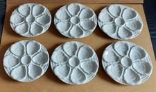 6 Stck Austernteller Austernplatten von Bauscher Weiden Vintage