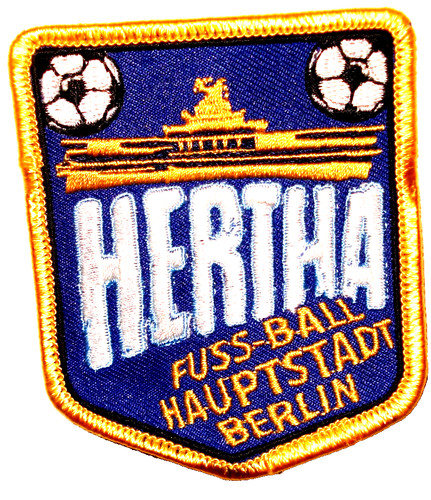 Aufnäher fussball hauptstadt - aufnäher,