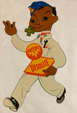 Original Autol Desolite Pin-Up