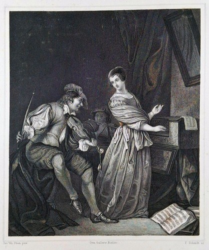Original stahlstich 1855 - original,