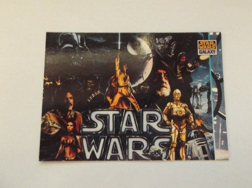Topps star wars galaxy - wars,